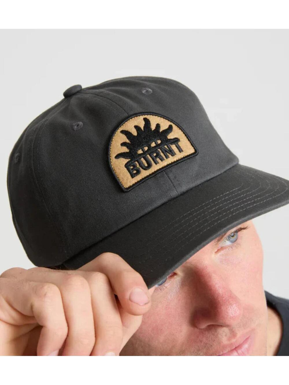 ROARK BURNT NOMAD HAT- CHARCOAL